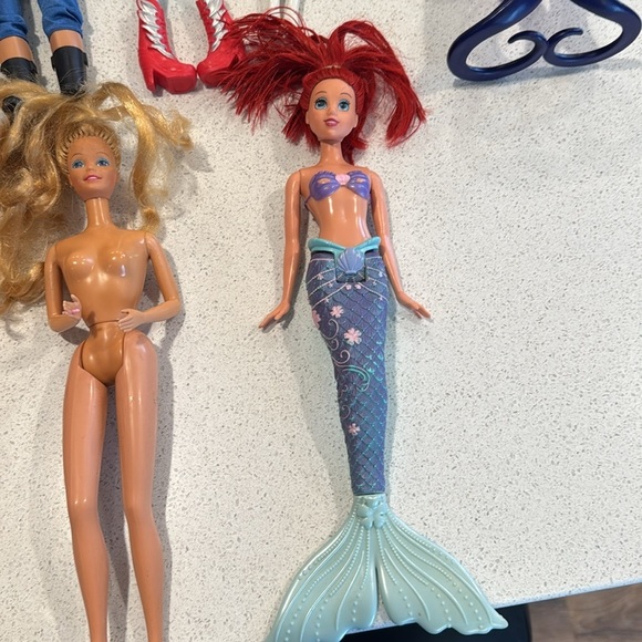 Random 11 Barbie doll lot - some other brands - as is condition - Picture 7 of 8